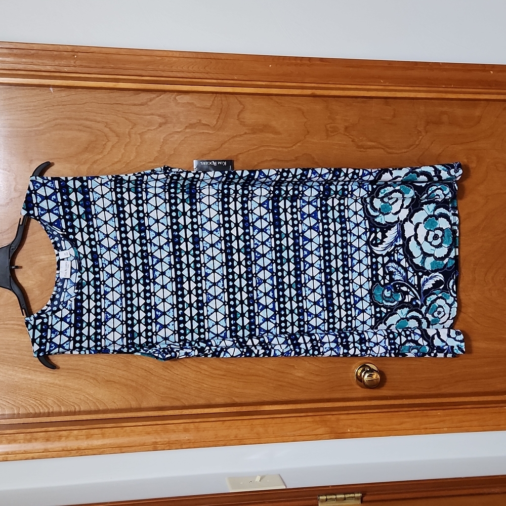 Kim Roger's Curvy Sleeveless Dress, 2XL